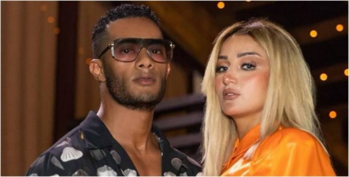 شاهد - زوجة محمد رمضان في أول ظهور لها بحفلاته