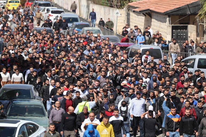 بالصور تشييع 4 شهداء بالضفة الغربية