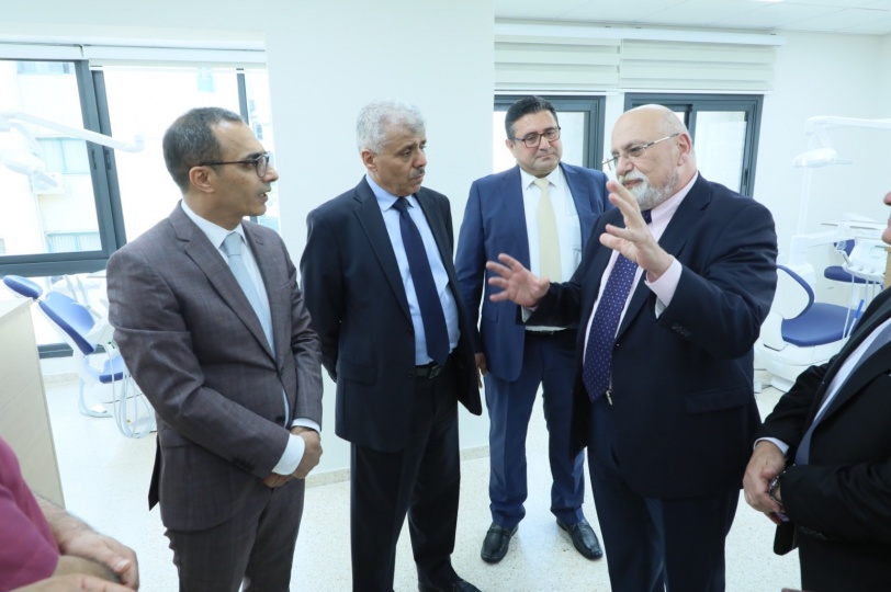 وزير التربية والتعليم العالي الدكتور أمجد برهم يزور جامعة النجاح الوطنية