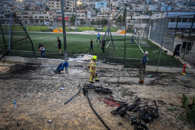 11 قتيل و30 مصابا بسقوط قذيفة أطلقت من لبنان على مجدل شمس