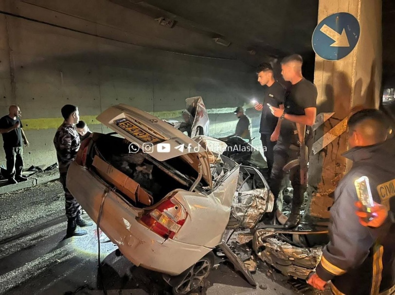 فاجعة...أربعة شبان يفقدون حياتهم في حادث مأساوي شمال غرب القدس