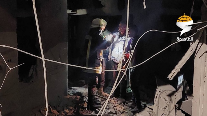 الاحتلال يفجر منزل الشهيد محمد طه في قطنة