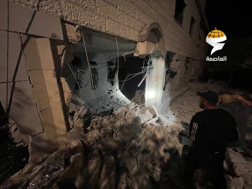 الاحتلال يفجر منزل الشهيد محمد طه في قطنة