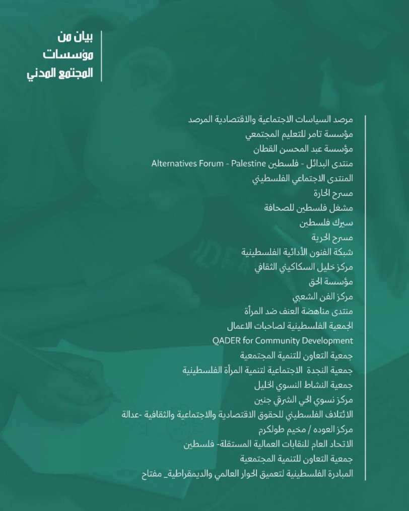 25 مؤسسة مجتمع مدني تطلق صرخة.. "التعليم أولوية"