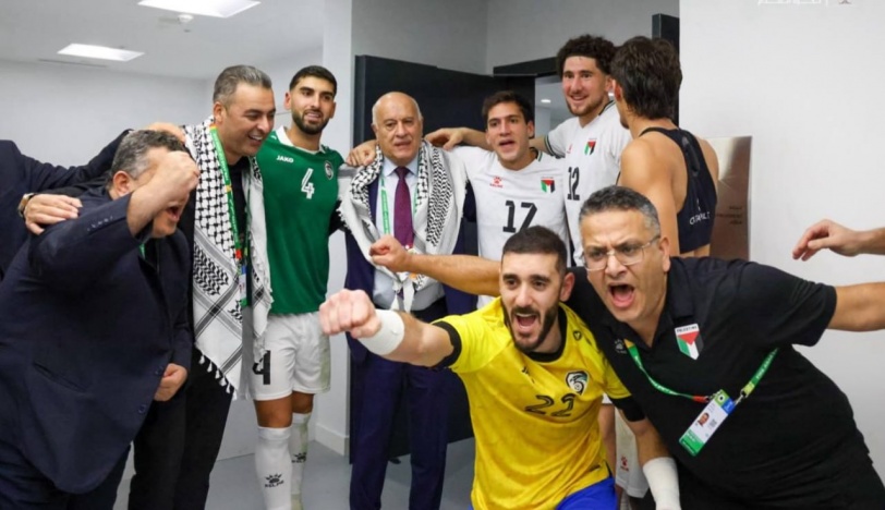نجوم الفدائي يصنعون التاريخ: منتخب فلسطين يؤكد احقيته بالتواجد بين الثمانية الكبار بكأس العرب