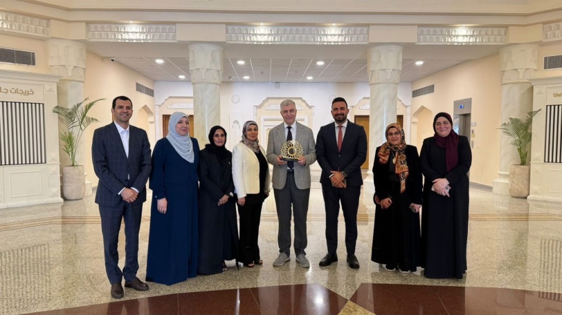 وفد من جامعة النجاح الوطنية يزور جامعة الشارقة ومركز الشيخة جواهر للدراسات الفلسطينية لتعزيز الشراكات الأكاديمية ‏والبحثية