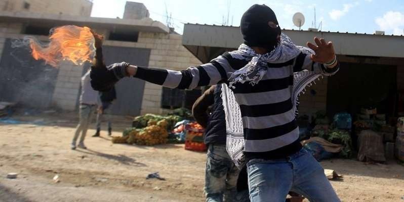 شاهد....مواجهات بين الشبان والجيش الاسرائيلي لليوم الثالث على التوالي قباطية