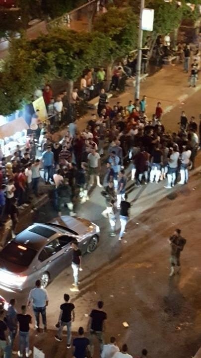 شجار كبير وسط مدينة نابلس بسبب تنورة