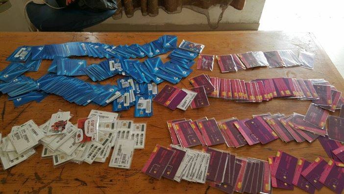ضبط 300 شريحة اتصالات إسرائيلية ممنوعة من التداول في محل تجاريّ بمدينة اريحا