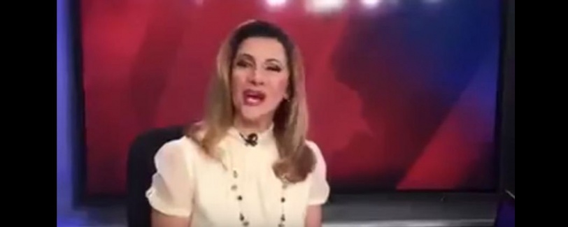 بالفيديو.. مذيعة اخبار تزغرد خلال تقديم النشرة
