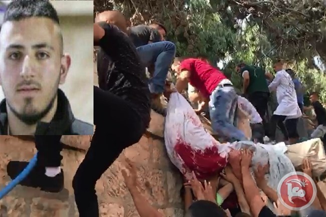 محمد ومحمد ومحمد استشهدوا لاجل الاقصى